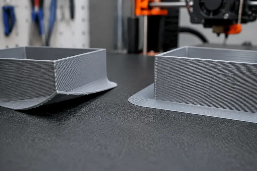 Cách chống cong vênh khi in 3D: xử lý warping từ lớp đầu